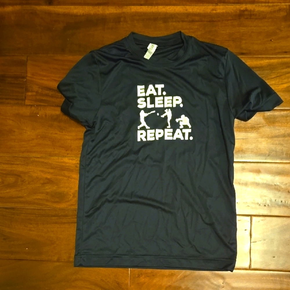 Navy Graphic Kid's T-Shirt